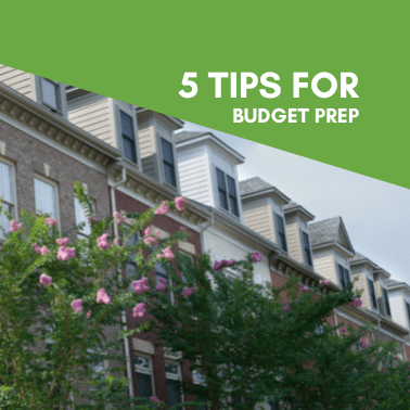 5 Tips for Community Association Budget Prep