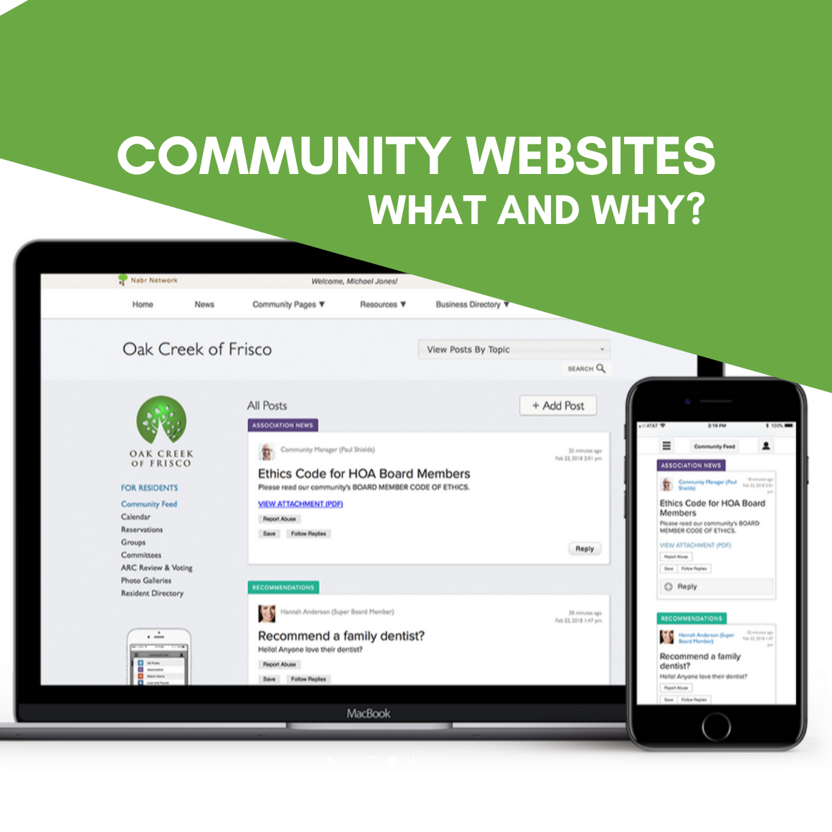 Does your community need a personalized website?
